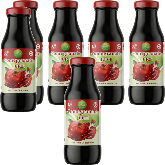 Royal Chef 天廚 100%天然石榴汁, 200ml, 6瓶