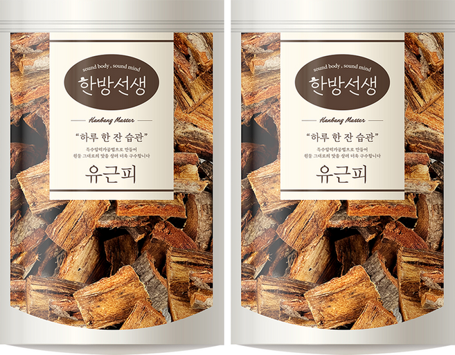 한방선생 유근피 느릅나무 뿌리껍질, 300g, 2개