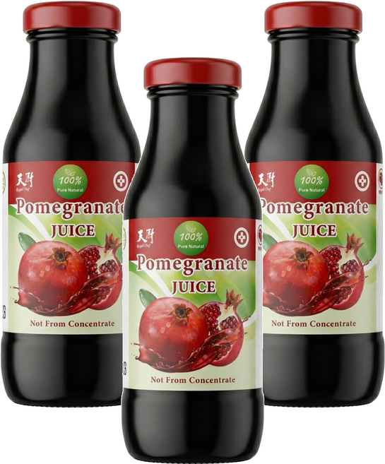 Royal Chef 天廚 100%天然石榴汁, 200ml, 3瓶