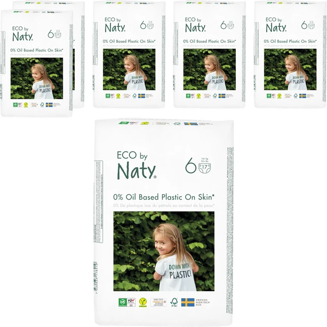 네띠 밴드형 기저귀 아동공용, 6단계, 102매 - 쿠팡