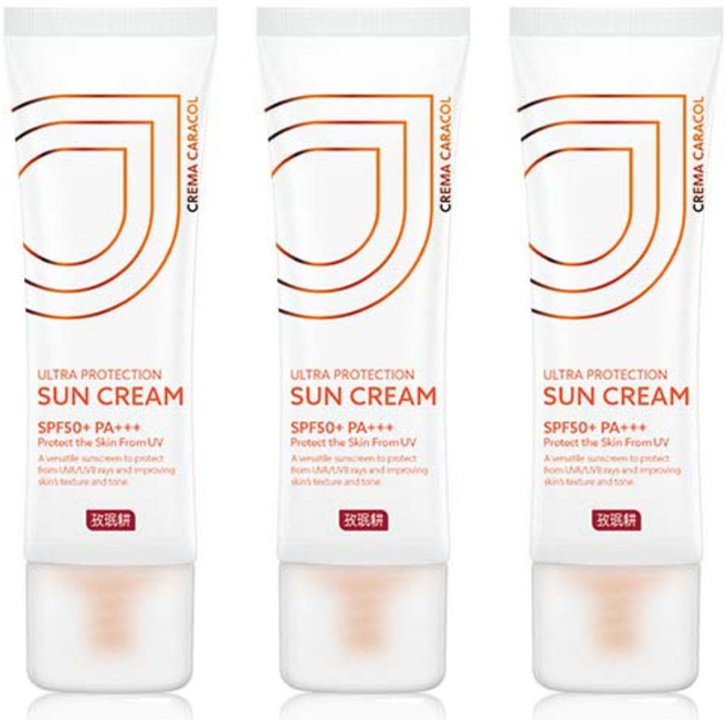 자민경 울트라 선 프로텍터 SPF50+ PA+++, 50ml, 3개