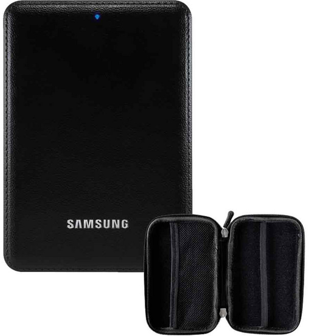 삼성전자 외장하드 J3 + 파우치, 1TB, 블랙