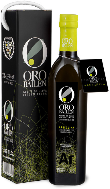 오로바일렌 엑스트라버진 올리브오일 아르베키나 + 기프트박스, 1개, 500ml