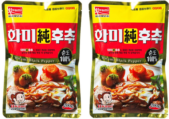 화미 순후추, 200g, 2개