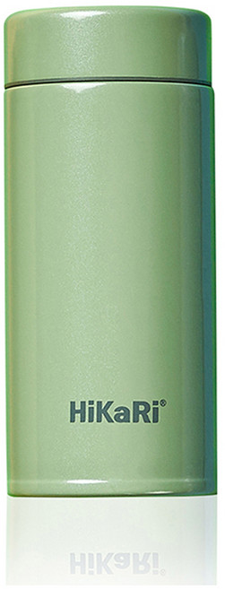 HiKaRi 레인보우 미니 보온보냉 스텐 텀블러, 스모크그린, 200ml, 1개