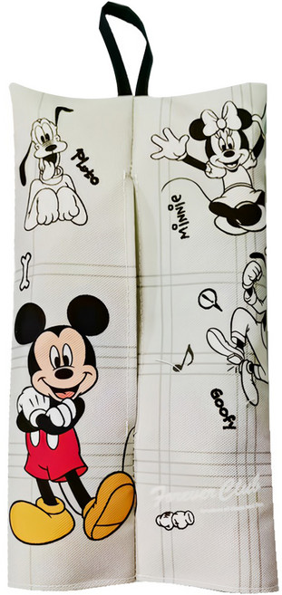 Disney 迪士尼 面紙套, 灰色復古米奇