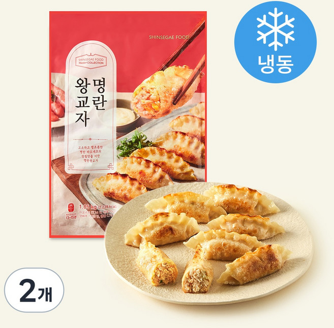 신세계푸드 마스터컬렉션 호만두 명란왕교자 (냉동), 1.05kg, 2개