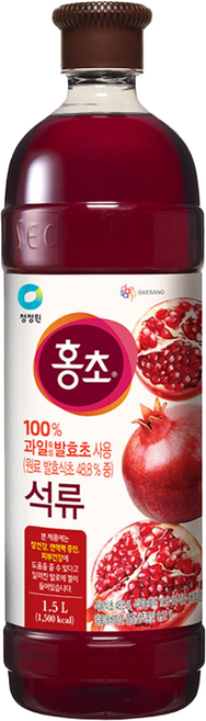 홍초 음용식초 석류, 1.5L, 1개