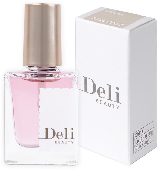 델리뷰티 루어인무드 롱롱 베이스코트, 투명핑크, 10ml, 1개
