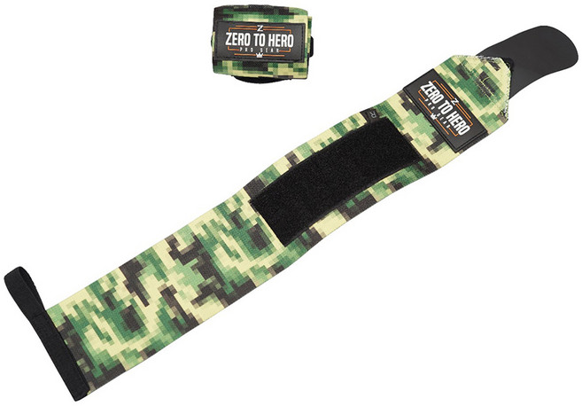 제로투히어로 카모 손목보호대 EXCLUSIVE 좌우세트, 1세트, 디지털 카모