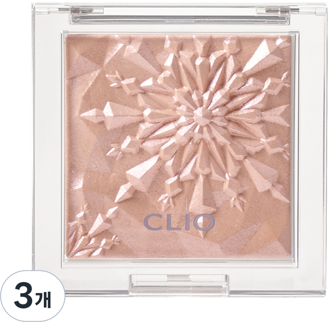 CLIO 珂莉奧 稜鏡打亮餅 25AD, 06 紫羅蘭紅寶石, 3個