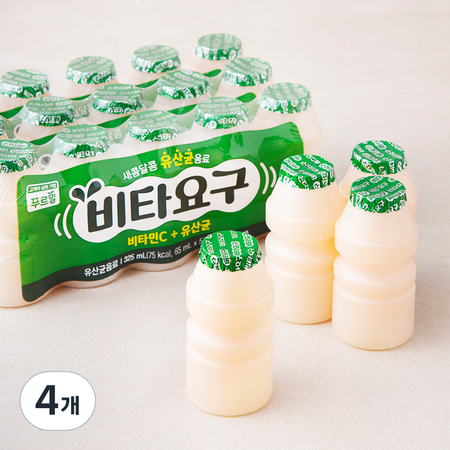 푸르밀 비타요구, 65ml, 5개입, 16개