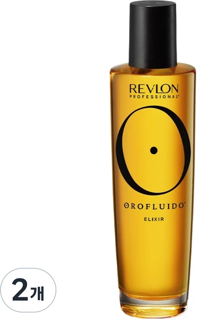 레브론 프로페셔널 오로플루이도 일릭서 리마커블 실키니스 앤 샤인 헤어오일, 2개, 100ml - 쿠팡