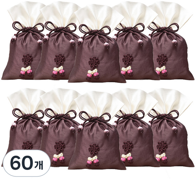 包裝網 傳統福袋 基本款 小, 13 栗色, 60個