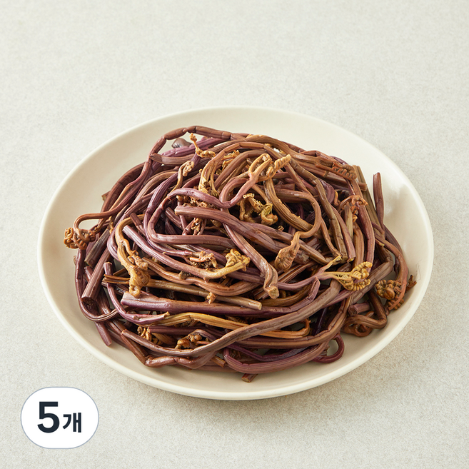 선별 데침고사리, 1kg, 5개