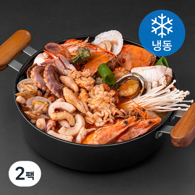 현이푸드빌 해물탕 1.5kg (냉동), 2팩