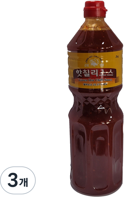 레벤 핫칠리소스, 3개, 2kg