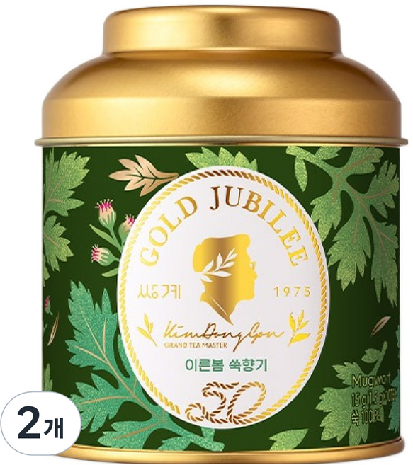 쌍계명차 이른봄 쑥향기차, 1.5g, 10개입, 2개