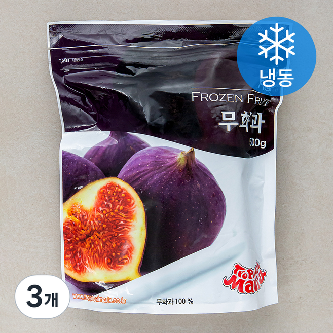 트로피칼마리아 무화과 (냉동), 500g, 3개