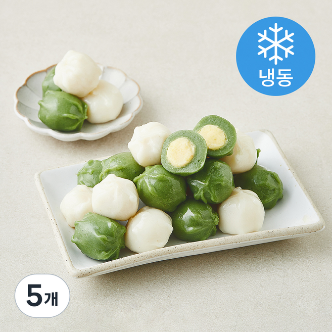 귀정떡방 녹두볼떡 (냉동), 500g, 5개, 1개입