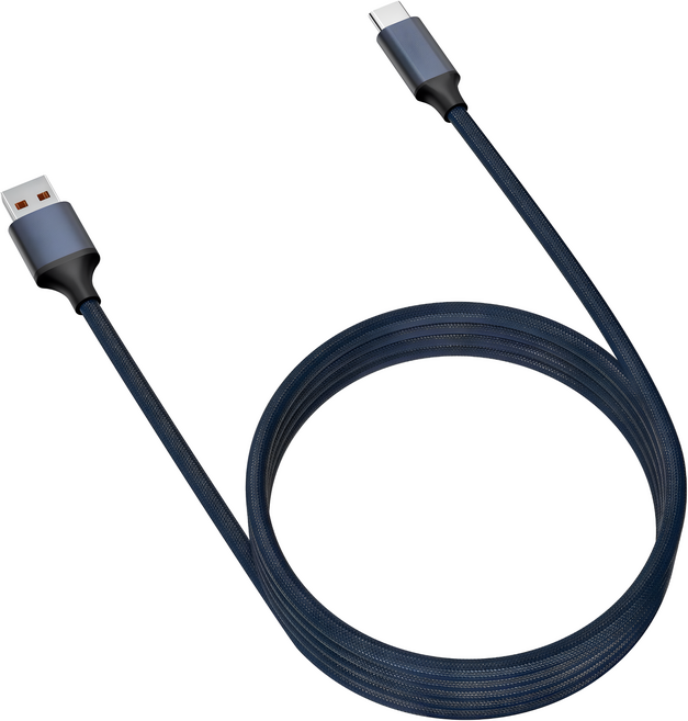 YORI CAR 優里 磁吸編織充電線 USB-Type-C, 1m, 1個, 黑色