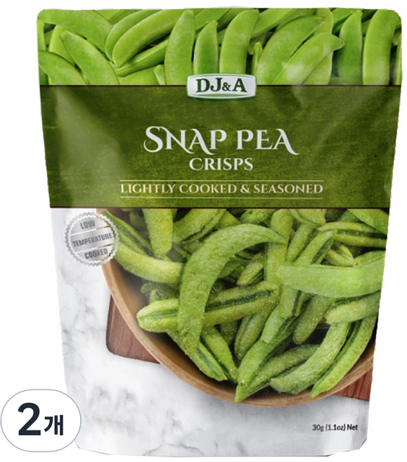 디제이앤에이 스냅피 크리스프, 30g, 2개