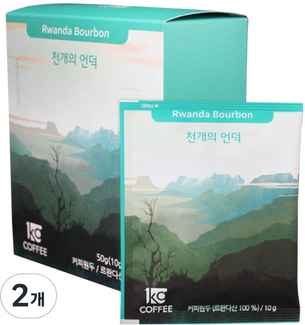 일킬로커피 천개의 언덕 드립백 커피, 10g, 5개입, 2개 - 쿠팡