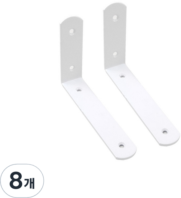 角鐵 L 75 x 125 x 25 白色, 8個