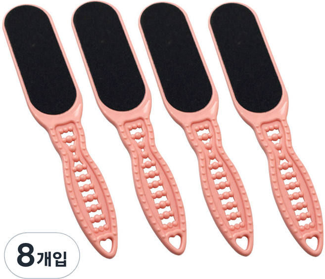 세븐스타 하트풋클리너 발밀이 대형 연핑크, 8개