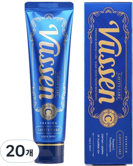 오스템파마 뷰센 C 충치케어 치약, 120g, 20개