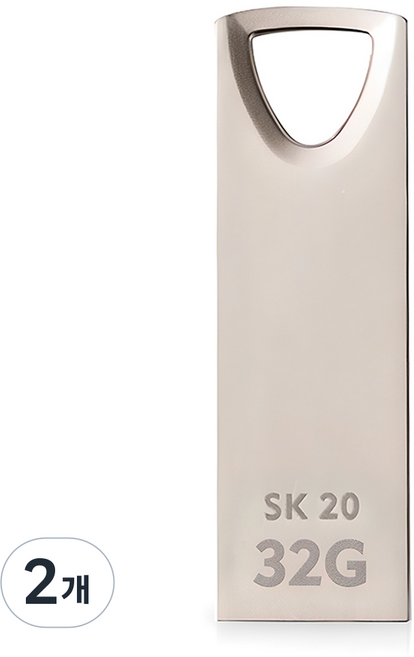 액센 SK20 USB 2.0, 32GB, 2개