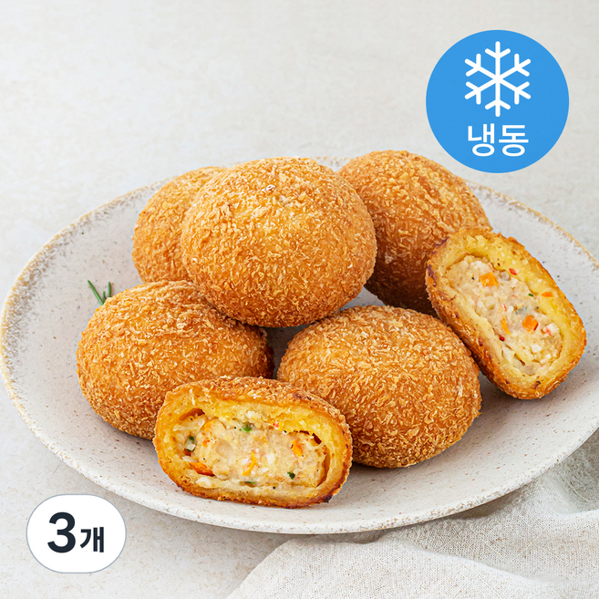 코다노 야채 고로케 c (냉동), 600g, 3개