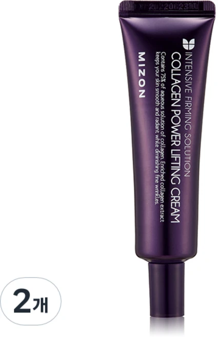 미즈온 콜라겐 파워 리프팅 크림 튜브, 35ml, 2개 - 쿠팡
