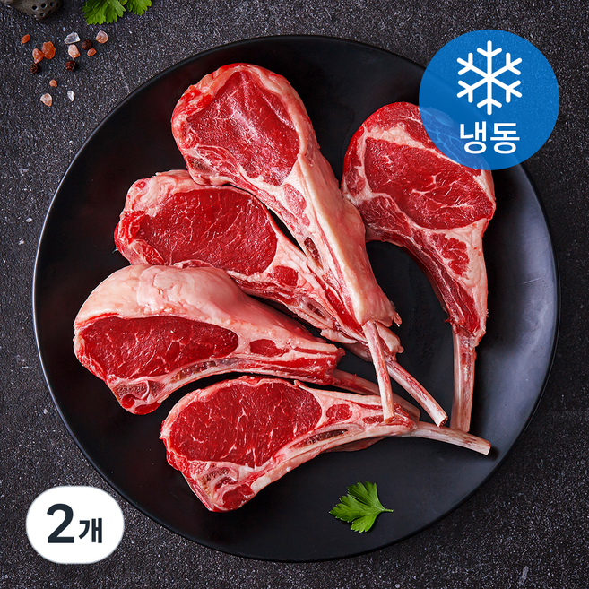 양심당 뉴질랜드산 양 프렌치랙 (냉동), 500g, 2개