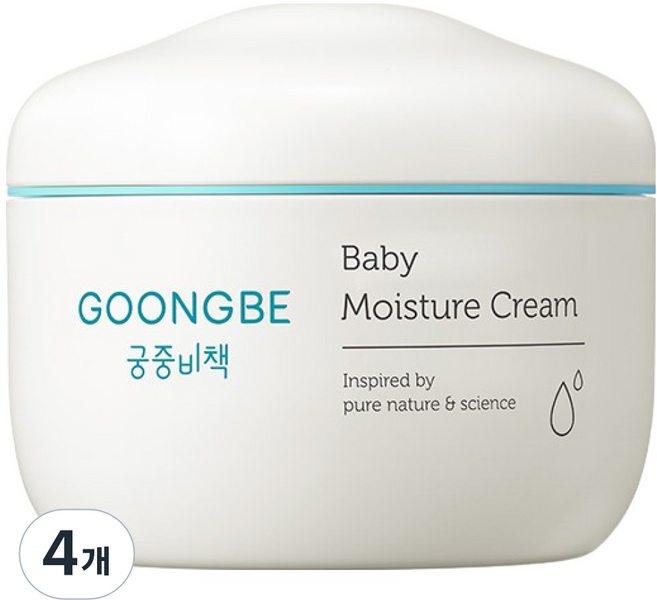 궁중비책 베이비 모이스처 보습 크림, 180ml, 4개