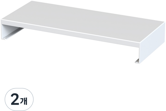 다유즈 다용도 메탈 모니터 받침대 중 DU-MS56WH, 화이트, 2개