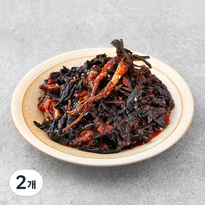 디스이즈 고들빼기 장아찌, 1kg, 2개