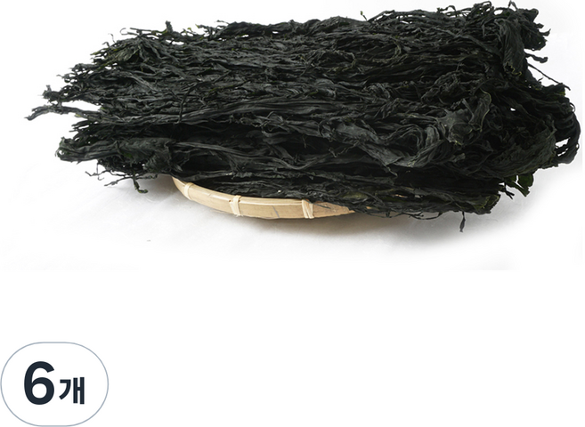 백송식품 완도 미역, 300g, 6개