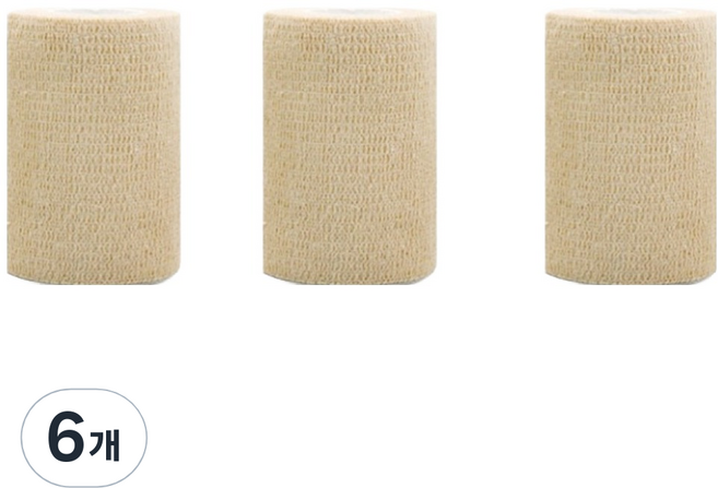 집사모임 손가락 밴드 7.5cm x 4.5m, 6개