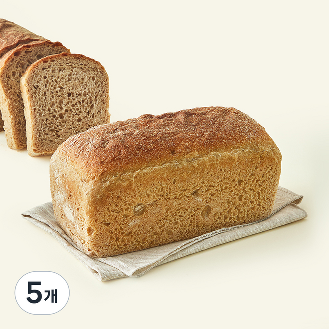 바른식방 저당 통밀 식빵, 660g, 5개
