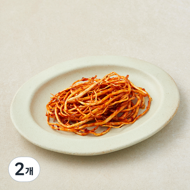 식탁위의사계 삼채무침, 140g, 2개