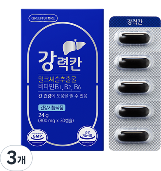 그린스토어 강력칸, 3개, 24g