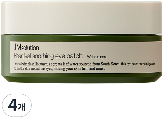 제이엠솔루션 어성초 수딩 아이 패치 60p, 4개