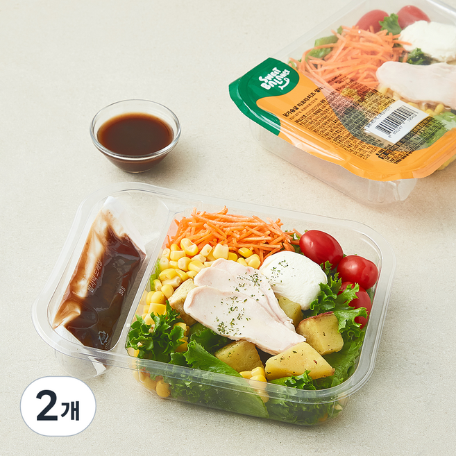 스윗밸런스 닭가슴살 리코타치즈 샐러드, 240g, 2개