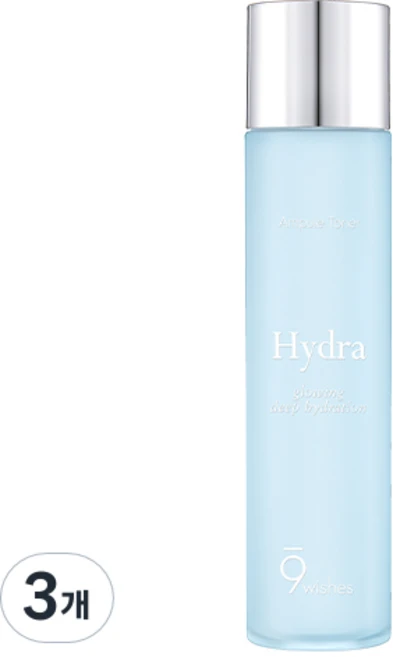 나인위시스 하이드라 앰플 토너, 150ml, 3개 - 쿠팡