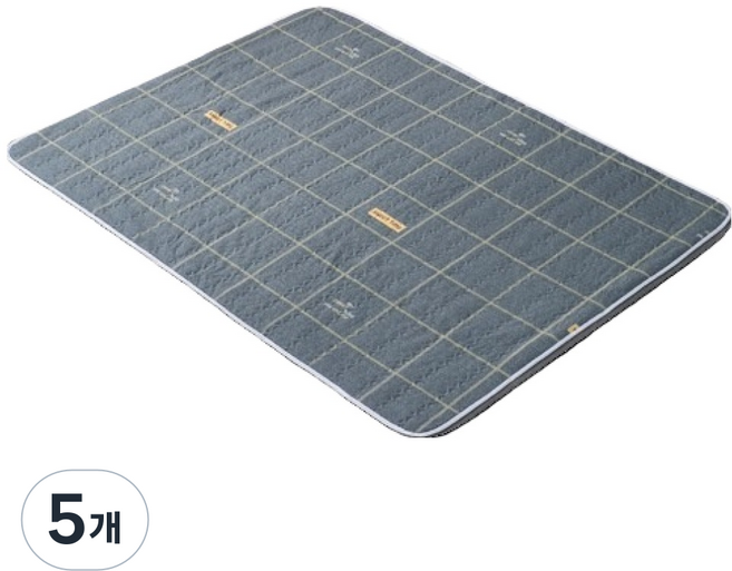 그레코로 침대 매트리스 방수 깔개매트 타입7, 5개, 1개입