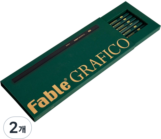 동아 파블 그라피코 연필 HB, 검정, 12개