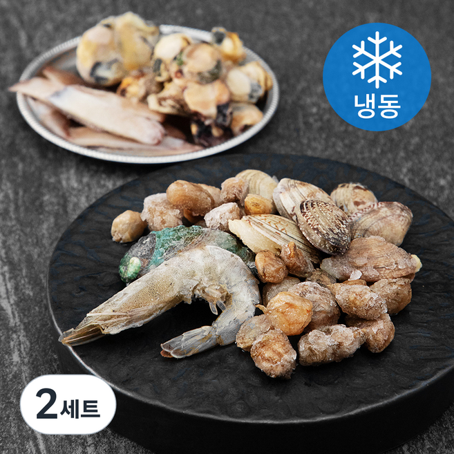 바다자리 국산 바다자리 해물모둠 4팩 세트 (냉동), 540g, 2세트