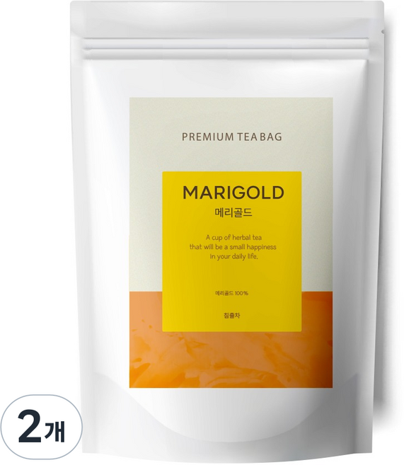 유리아 메리골드 삼각티백, 1g, 100개입, 2개