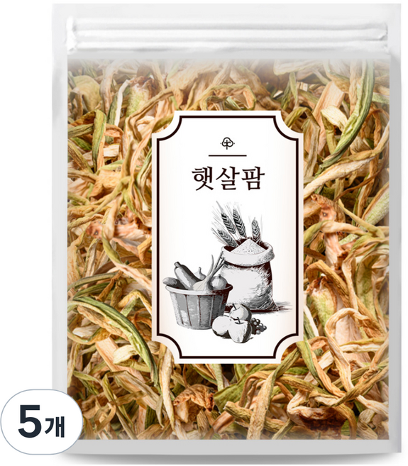햇살팜 국산 건토란대, 100g, 5개